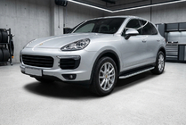 Porsche Cayenne 2010–2017 Boční nášlapy Tayga (2 ks, hliník) fotografie 1