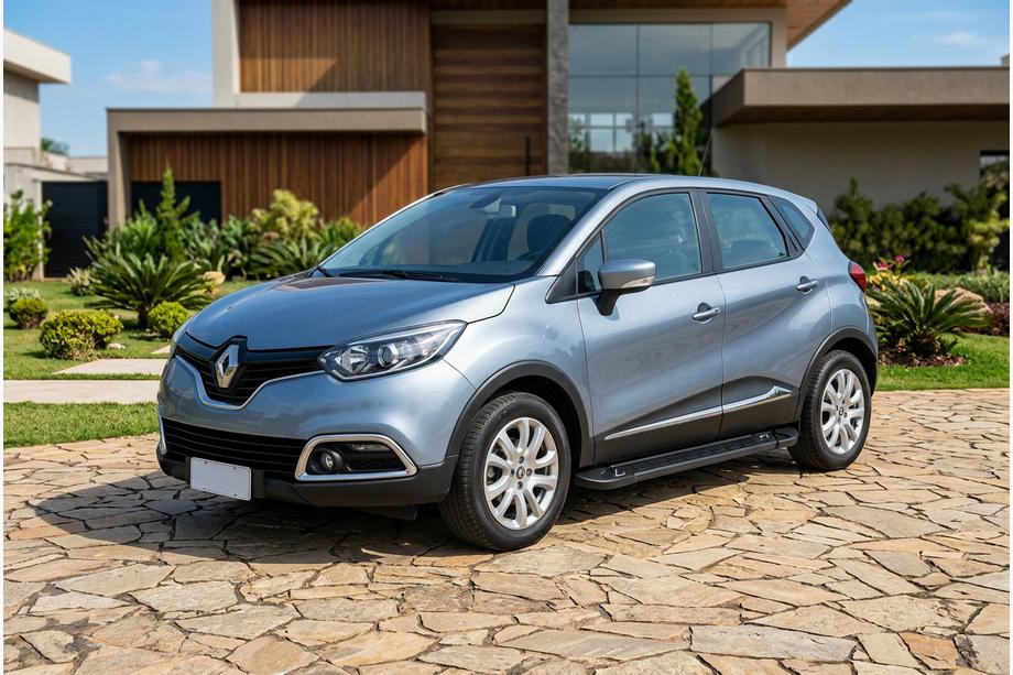 Renault Captur 2013–2019 Boční nášlapy RedLine Black (2 ks, hliník) Image
