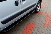 Renault Kangoo 1998–2008 Boční nášlapy Allmond Black (2 ks, hliník) fotografie 1