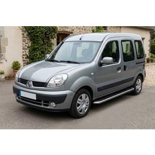 Boční nášlapy Maydos V1 (2 ks, hliník / nerez) Renault Kangoo 1998–2008 fotografie 1