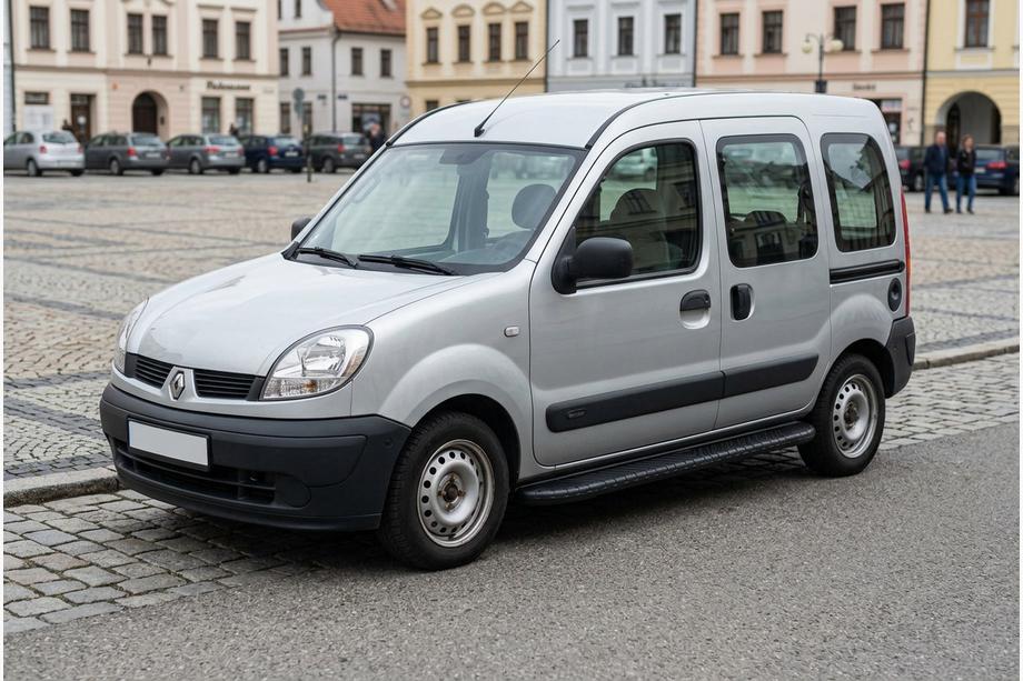 Renault Kangoo 1998–2008 Boční prahy Bosphorus Black (2 ks, hliník) Image