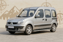 Renault Kangoo 1998–2008 Boční prahy Tayga Grey (2 ks, hliník) fotografie 1