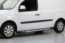 Renault Kangoo 2008–2020 Boční nášlapy Sunrise (2 ks, hliník) Dlouhý rozvor fotografie 1
