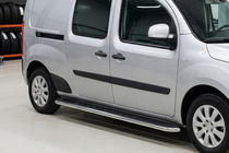 Renault Kangoo 2008–2020 Boční nášlapy Maydos V1 (2 ks, hliník / nerez) fotografie 1