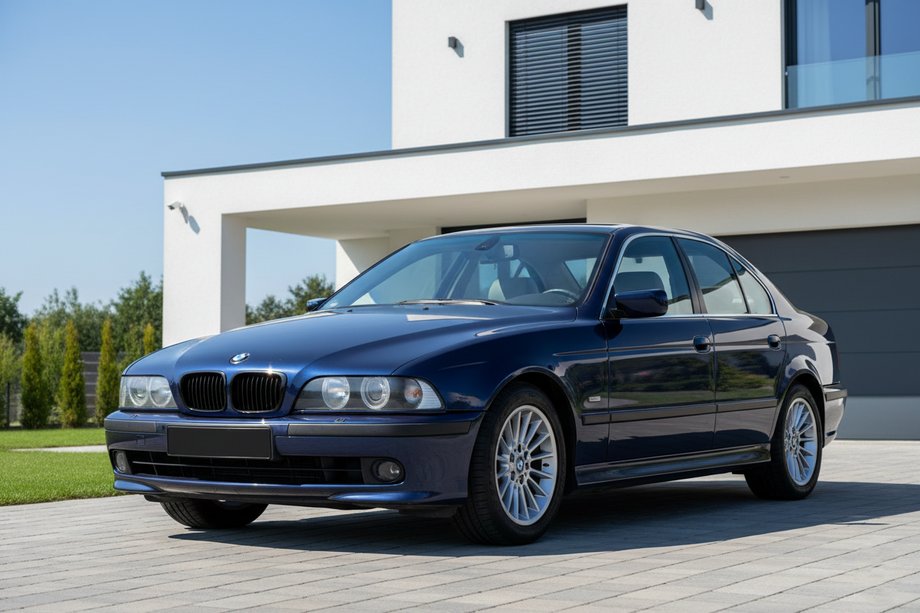 BMW řada 5 E39 1996–2003 Ledvinky 1-Bar (2000-2003, lesklá černá) Image
