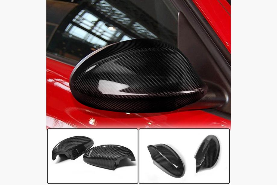BMW řady 3 E90/E91 2005–2011 Kryty zpětných zrcátek (pro 2006-2010, karbon) Image