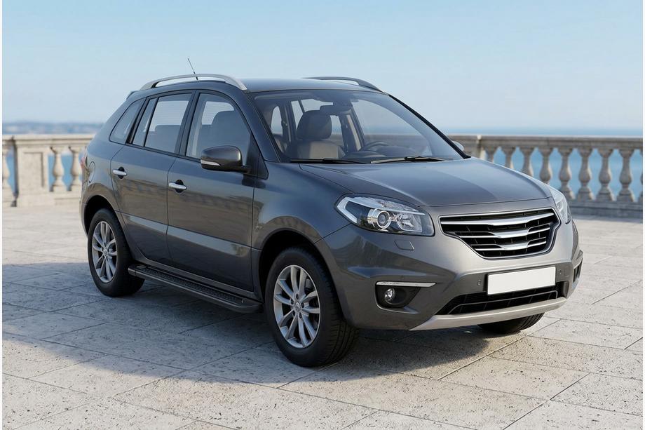 Renault Koleos 2008–2016 Boční prahy Allmond Black (2 ks, hliník) Image