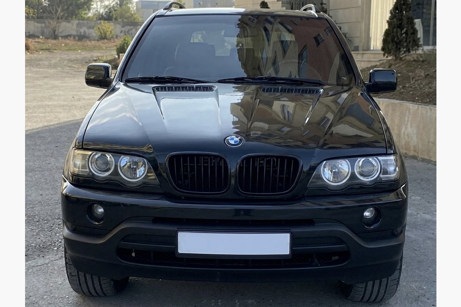 BMW X5 E53 1999–2006 Ledvinky M-Look (1999-2003, lesklá černá) Fotografie 4