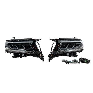 Přední světlomety Lexus-design-3-LED V2 (2017+, 2 ks) Toyota Land Cruiser Prado 150 2009–2023 fotografie 1