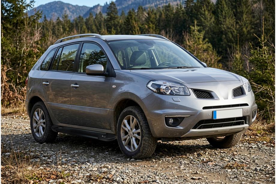 Renault Koleos 2008–2016 Boční nášlapy RedLine Black (2 ks, hliník) Image
