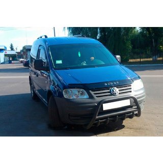 Přední ochranný rám WT003 Black (nerez) Volkswagen Caddy 2004–2010 fotografie 4