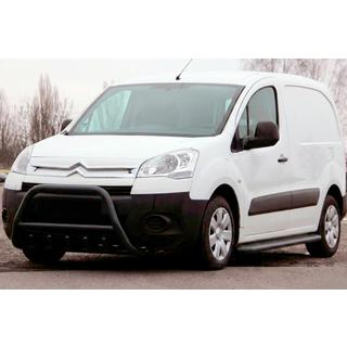 Přední ochranný rám WT003 Black (nerez) Citroen Berlingo 2008–2018 fotografie 1