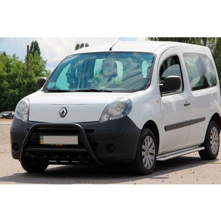 Přední ochranný rám WT003 Black (nerez) Mercedes Citan 2013–2021 fotografie 4
