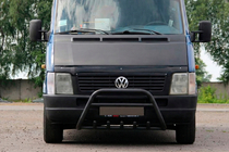 Volkswagen LT 1995–2006 Přední ochranný rám WT003 Black (nerez) fotografie 1