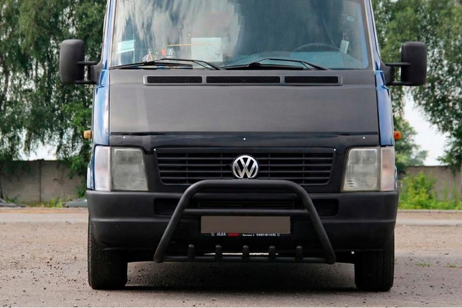 Volkswagen LT 1995–2006 Přední ochranný rám WT003 Black (nerez) Image