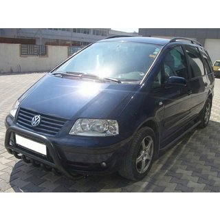 Přední ochranný rám WT003 Black (nerez) Volkswagen Sharan 1995–2010 fotografie 2