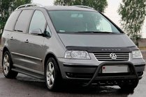 Volkswagen Sharan 2010–2023 Přední ochranný rám WT004 Black (nerez) fotografie 3