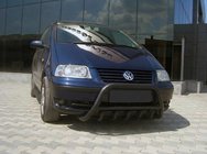 Volkswagen Sharan 2010–2023 Přední ochranný rám WT003 Black (nerez) fotografie 1