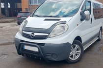 Opel Vivaro 2001–2015 Přední ochranný rám WT004 Black (nerez) fotografie 3