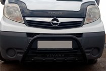 Opel Vivaro 2001–2015 Přední ochranný rám WT004 Black (nerez) fotografie 5