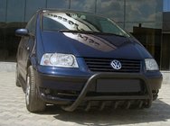 Ford Galaxy 1995–2006 Přední ochranný rám WT003 Black (nerez) fotografie 1
