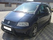 Ford Galaxy 1995–2006 Přední ochranný rám WT003 Black (nerez) fotografie 2