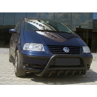 Přední ochranný rám WT003 Black (nerez) Ford Galaxy 1995–2006 fotografie 1