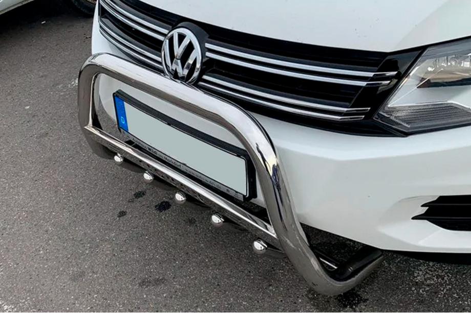 Volkswagen Tiguan 2007–2016 Přední ochranný rám (bullbar) WT004 (nerez) Image