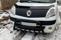 Renault Kangoo 2008–2020 Přední ochranný rám WT004 Black (nerez) fotografie 2