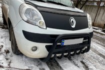 Renault Kangoo 2008–2020 Přední ochranný rám WT004 Black (nerez) fotografie 3
