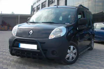 Renault Kangoo 2008–2020 Přední ochranný rám WT003 Black (nerez) fotografie 4