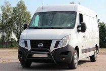 Opel Movano 2010–2021 Přední ochranný rám WT018 Black (nerez) fotografie 2