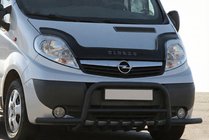 Renault Trafic 2001–2015 Přední ochranný rám Exclusive Black (nerez) fotografie 4