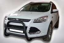 Ford Kuga/Escape 2013–2019 Přední ochranný rám WT018 Black (nerez) fotografie 1
