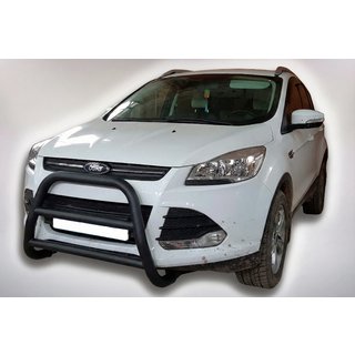 Přední ochranný rám WT018 Black (nerez) Ford Kuga/Escape 2013–2019 fotografie 1