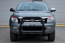 Ford Ranger 2011–2022 Přední ochranný rám WT018 Black (nerez) fotografie 2