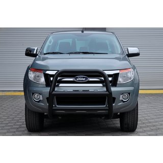 Přední ochranný rám WT018 Black (nerez) Ford Ranger 2011–2022 fotografie 2