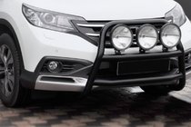 Honda CRV 2012–2016 Přední ochranný rám WT018 Black (nerez) fotografie 1