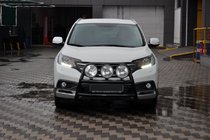 Honda CRV 2012–2016 Přední ochranný rám WT018 Black (nerez) fotografie 2