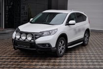 Honda CRV 2012–2016 Přední ochranný rám WT018 Black (nerez) fotografie 3
