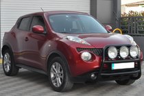 Nissan Juke 2010–2019 Přední ochranný rám WT018 Black (nerez) fotografie 5