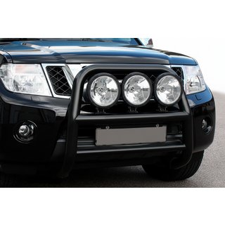 Přední ochranný rám WT018 Black (nerez) Nissan Navara 2006–2015
