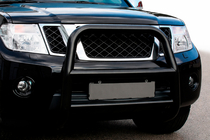 Nissan Pathfinder R51 2005–2014 Přední ochranný rám WT018 Black (nerez) fotografie 1