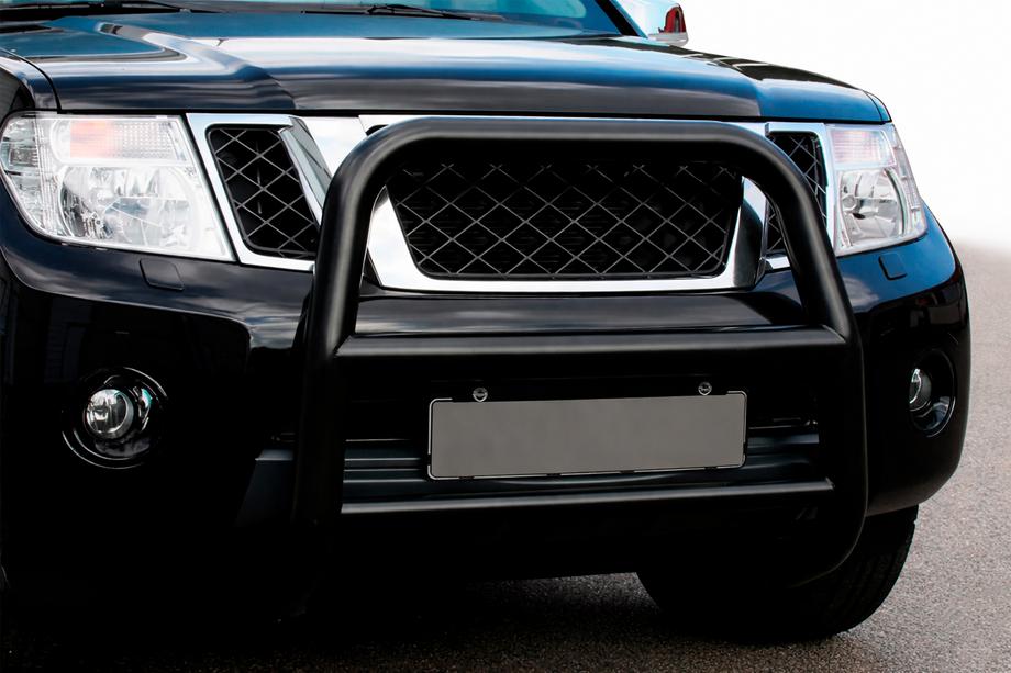 Nissan Pathfinder R51 2005–2014 Přední ochranný rám WT018 Black (nerez) Image