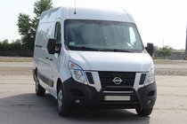 Nissan NV400 2010–2024 Přední ochranný rám WT018 Black (nerez) fotografie 3