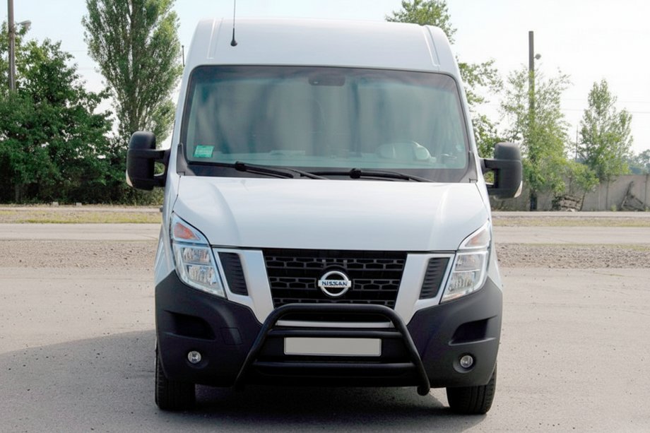 Nissan NV400 2010–2024 Přední ochranný rám WT018 Black (nerez) Image