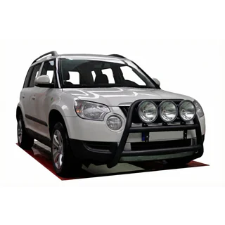 Přední ochranný rám WT018 Black (nerez) Skoda Yeti 2009–2017 fotografie 1