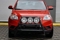 SsangYong Korando 2010–2019 Přední ochranný rám WT018 Black (nerez) fotografie 3