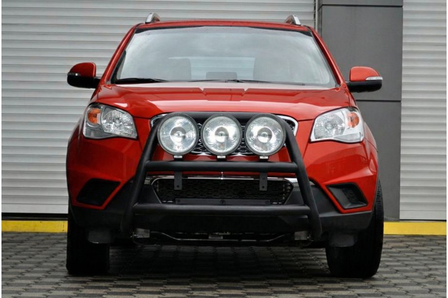 SsangYong Korando 2010–2019 Přední ochranný rám WT018 Black (nerez) Image