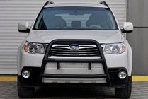 Subaru Forester 2008–2013 Přední ochranný rám WT018 Black (nerez) fotografie 1